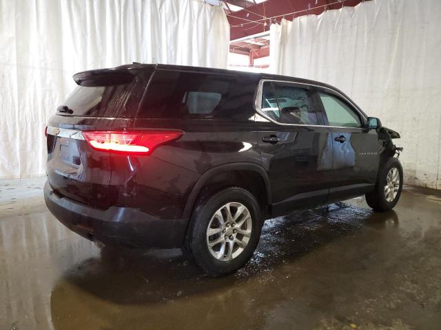 1GNEVFKW5KJ145289 - 2019 CHEVROLET TRAVERSE LS BLACK photo 3