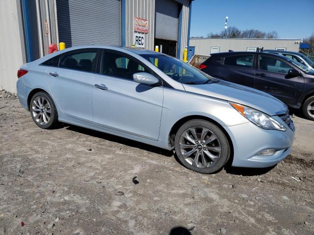 5NPEC4AB6BH263989 - 2011 HYUNDAI SONATA LIM SE BLUE photo 4