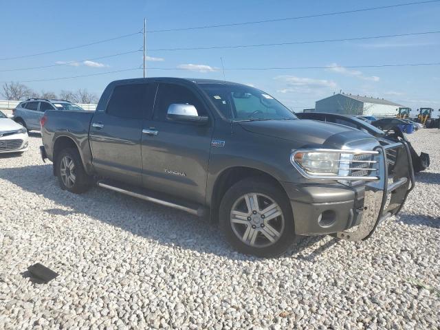 5TFEV58127X028594 - 2007 TOYOTA TUNDRA CREWMAX LIMITED TAN photo 4