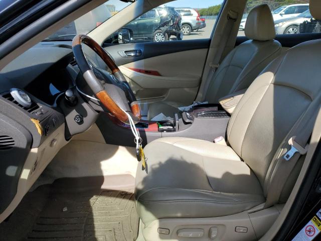 JTHBJ46G082166793 - 2008 LEXUS ES 350 BLACK photo 7