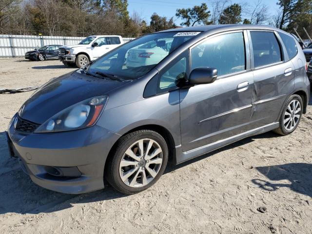 JHMGE8H67DC011278 - 2013 HONDA FIT SPORT ნაცრისფერი ფოტო 1