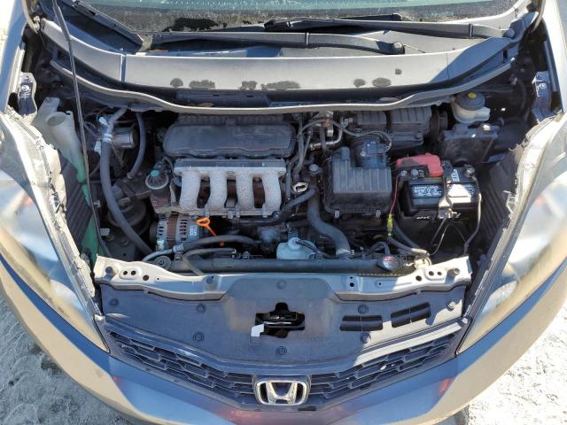 JHMGE8H67DC011278 - 2013 HONDA FIT SPORT ნაცრისფერი ფოტო 11