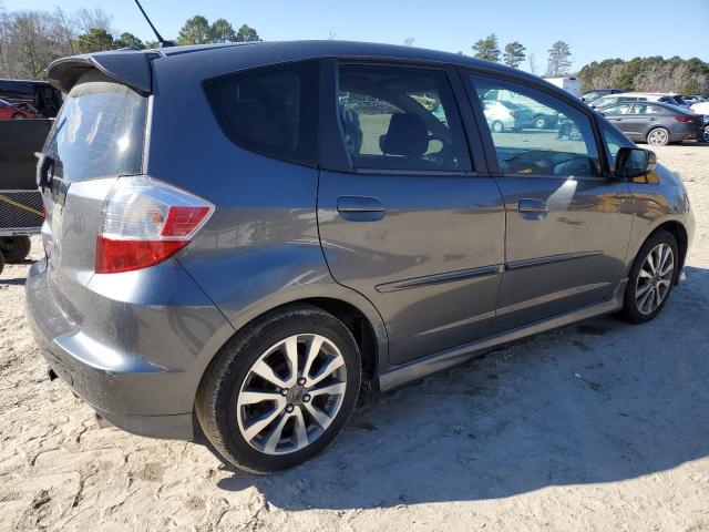 JHMGE8H67DC011278 - 2013 HONDA FIT SPORT ნაცრისფერი ფოტო 3