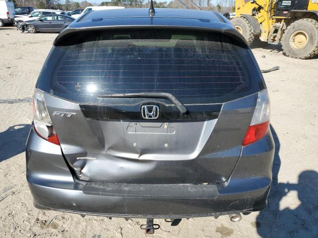 JHMGE8H67DC011278 - 2013 HONDA FIT SPORT ნაცრისფერი ფოტო 6