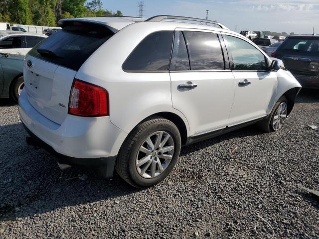 2FMDK3JC9DBE31149 - 2013 FORD EDGE SEL WHITE photo 3