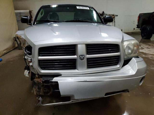 1D7HW42K37S159543 - 2007 DODGE DAKOTA SLT SILVER photo 5