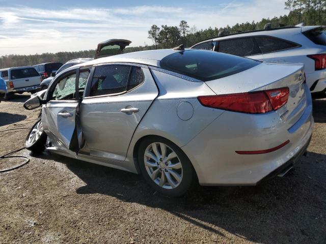 5XXGM4A79EG314872 - 2014 KIA OPTIMA LX SILVER photo 2