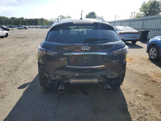 JN8CS1MU2HM143504 - 2017 INFINITI QX70 BROWN photo 6