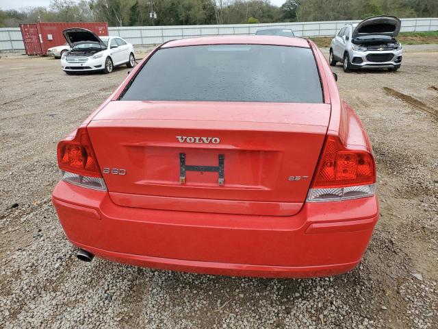 YV1RS592572632486 - 2007 VOLVO S60 2.5T RED photo 6