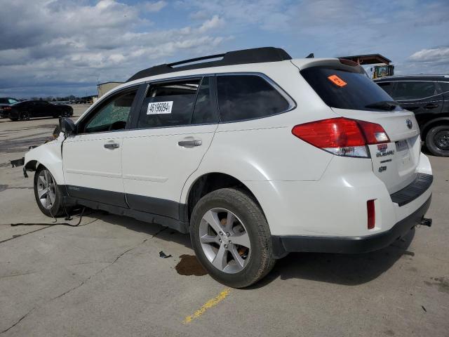 4S4BRBSC8D3224604 - 2013 SUBARU OUTBACK 2.5I LIMITED WHITE photo 2