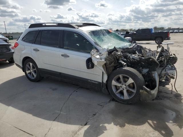 4S4BRBSC8D3224604 - 2013 SUBARU OUTBACK 2.5I LIMITED WHITE photo 4