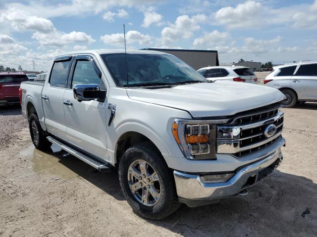 1FTFW1E89MKE97699 - 2021 FORD F150 SUPERCREW WHITE photo 4