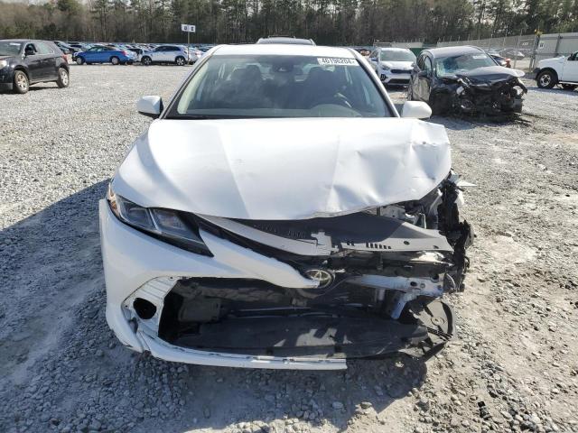 4T1B11HK8KU232838 - 2019 TOYOTA CAMRY L WHITE photo 5