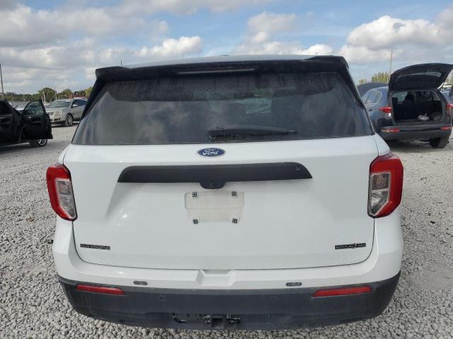 1FM5K8AB1LGD18814 - 2020 FORD EXPLORER POLICE INTERCEPTOR 白色 照片 6