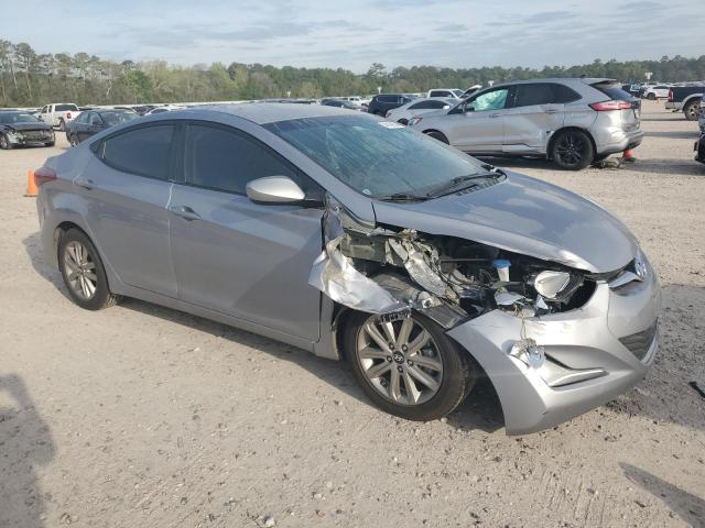 5NPDH4AE3FH626214 - 2015 HYUNDAI ELANTRA SE SILVER photo 4