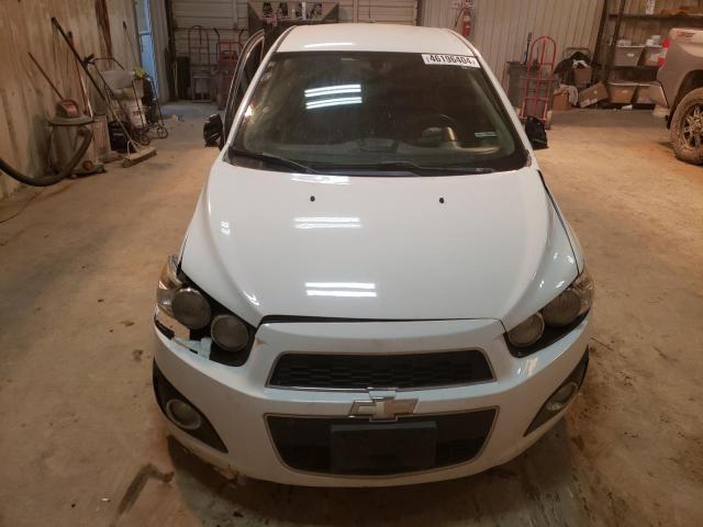 1G1JC5SH3F4209710 - 2015 CHEVROLET SONIC LT WHITE photo 5