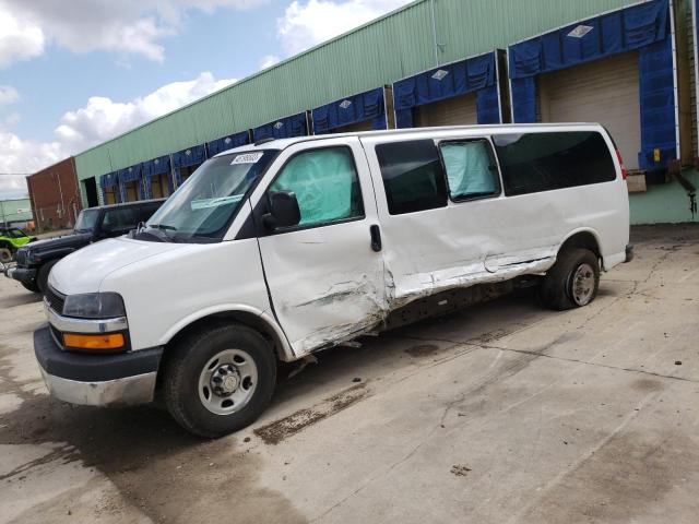 1GBZGPFG9G1276251 - 2016 CHEVROLET EXPRESS G3 LT WHITE photo 1