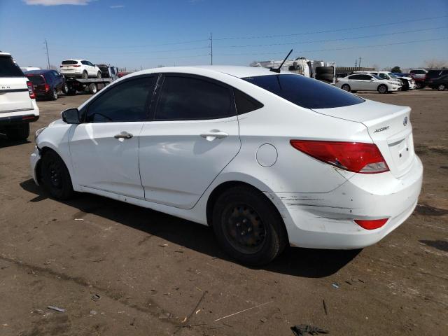 KMHCT4AE7FU868094 - 2015 HYUNDAI ACCENT GLS WHITE photo 2