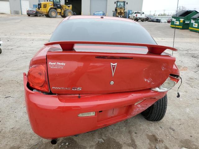 1G2AL18F087108832 - 2008 PONTIAC G5 RED photo 6