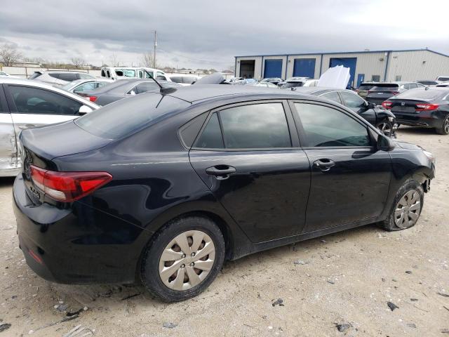 3KPA24AB4JE079946 - 2018 KIA RIO LX BLACK photo 3