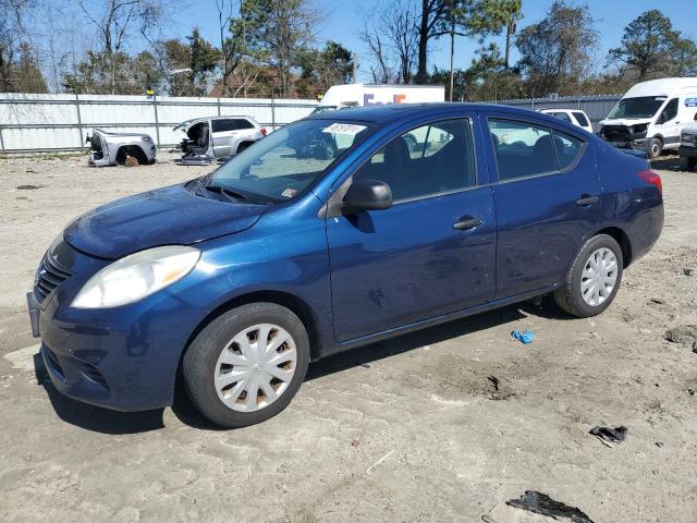 3N1CN7AP2DL846886 - 2013 NISSAN VERSA S BLUE photo 1