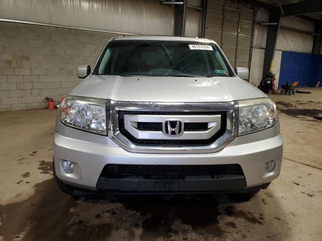 5FNYF4H79BB015434 - 2011 HONDA PILOT EXLN SILVER photo 5