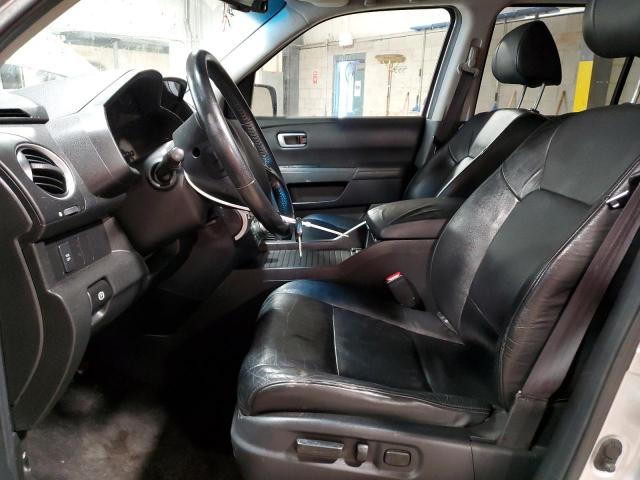 5FNYF4H79BB015434 - 2011 HONDA PILOT EXLN SILVER photo 7