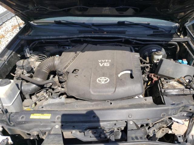 3TMJU4GNXCM133352 - 2012 TOYOTA TACOMA DOUBLE CAB PRERUNNER BLACK photo 11