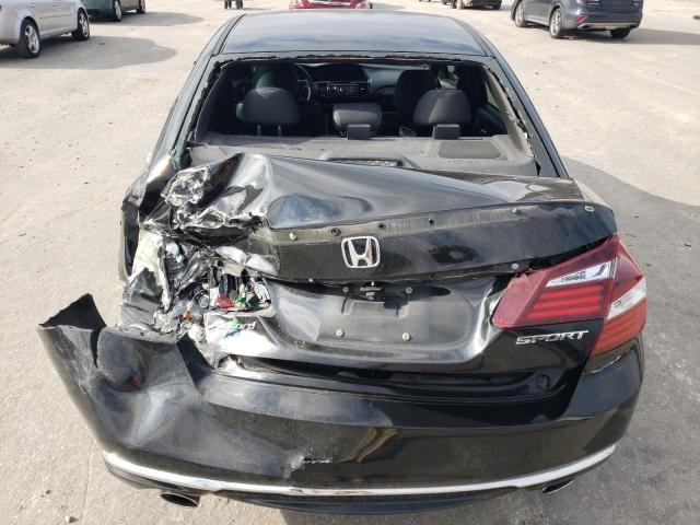 1HGCR2F5XGA227350 - 2016 HONDA ACCORD SPORT BLACK photo 6