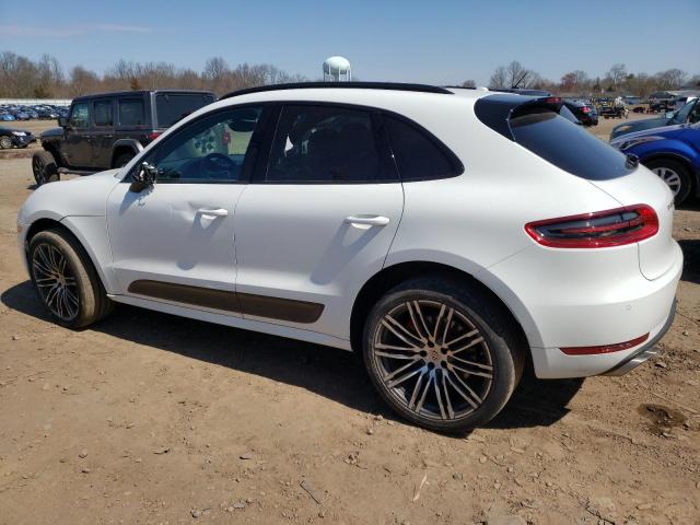 WP1AF2A55FLB93793 - 2015 PORSCHE MACAN TURBO WHITE photo 2