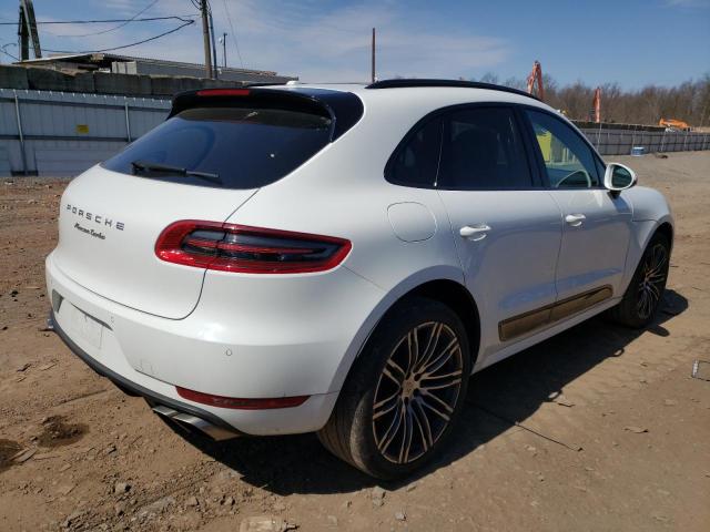 WP1AF2A55FLB93793 - 2015 PORSCHE MACAN TURBO WHITE photo 3