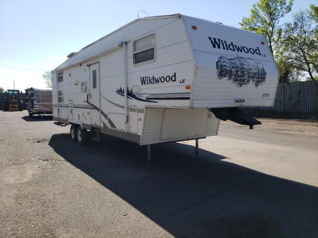 4X4FWDF205R334442 - 2005 WILDWOOD 5TH WHEEL WHITE photo 1