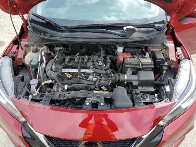 3N1CN8EV4LL800991 - 2020 NISSAN VERSA SV RED photo 11