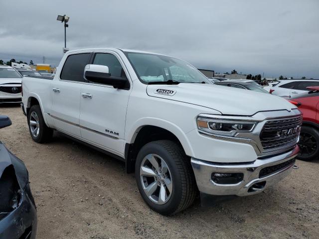 1C6SRFHT6MN657062 - 2021 RAM 1500 LIMITED WHITE photo 4