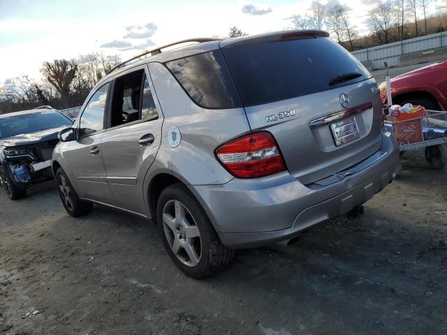 4JGBB86E67A277434 - 2007 MERCEDES-BENZ ML 350 SILVER photo 2