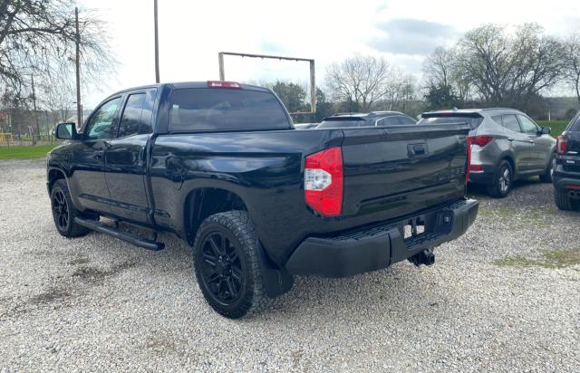 5TFRM5F19KX141877 - 2019 TOYOTA TUNDRA DOUBLE CAB SR/SR5 BLACK photo 3