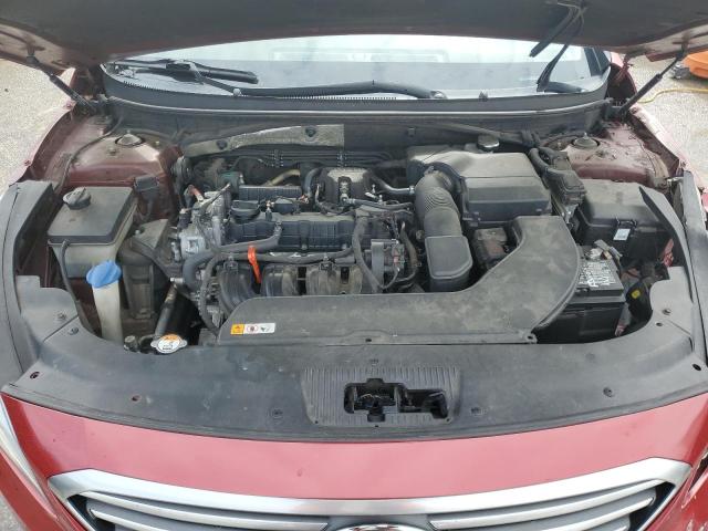 5NPE24AF3FH147323 - 2015 HYUNDAI SONATA SE RED photo 11