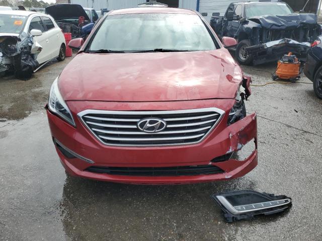 5NPE24AF3FH147323 - 2015 HYUNDAI SONATA SE RED photo 5