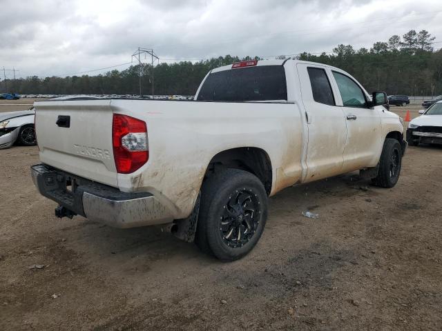 5TFRM5F18KX135567 - 2019 TOYOTA TUNDRA DOUBLE CAB SR/SR5 WHITE photo 3