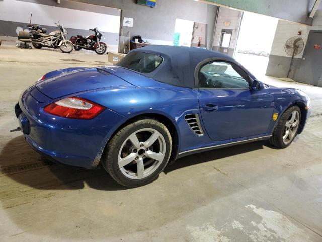 WP0CA29828U711041 - 2008 PORSCHE BOXSTER BLUE photo 3