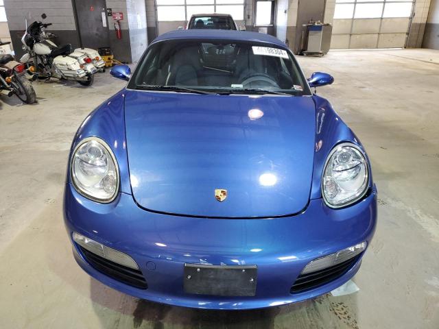 WP0CA29828U711041 - 2008 PORSCHE BOXSTER BLUE photo 5