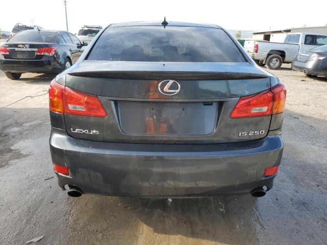 JTHBK262885074366 - 2008 LEXUS IS 250 CHARCOAL photo 6