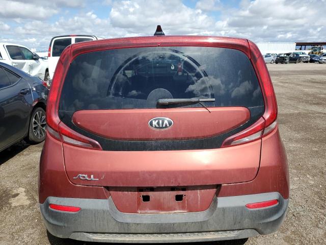 KNDJ23AU2M7749221 - 2021 KIA SOUL LX ORANGE photo 6