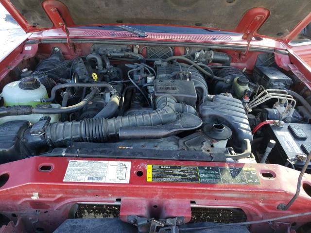 4F4YR16D63TM02737 - 2003 MAZDA B2300 CAB PLUS RED photo 11