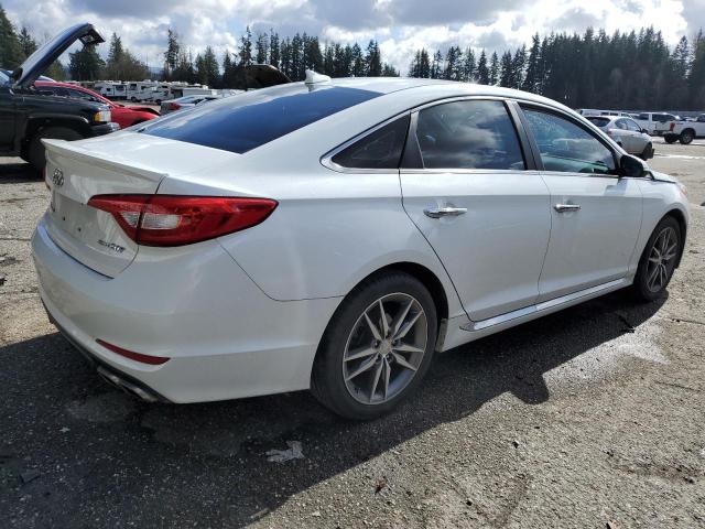 5NPE34AB4FH188716 - 2015 HYUNDAI SONATA SPORT WHITE photo 3