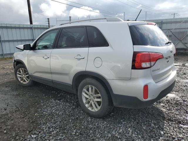 5XYKTCA60EG450334 - 2014 KIA SORENTO LX SILVER photo 2