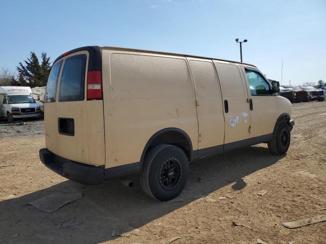 1GCGG25CX81212757 - 2008 CHEVROLET EXPRESS G2 TAN photo 3