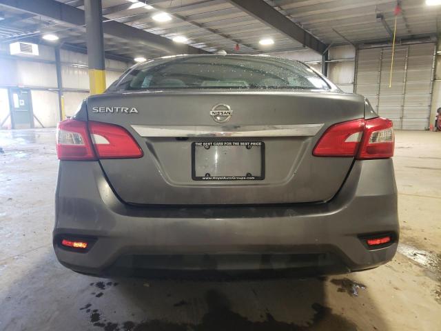 3N1AB7APXJL650125 - 2018 NISSAN SENTRA S GRAY photo 6