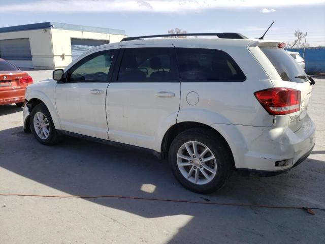 3C4PDDBGXET112948 - 2014 DODGE JOURNEY SXT WHITE photo 2