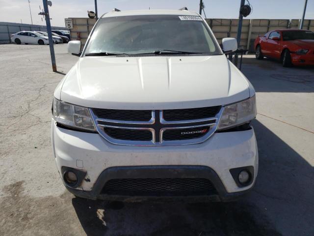 3C4PDDBGXET112948 - 2014 DODGE JOURNEY SXT WHITE photo 5